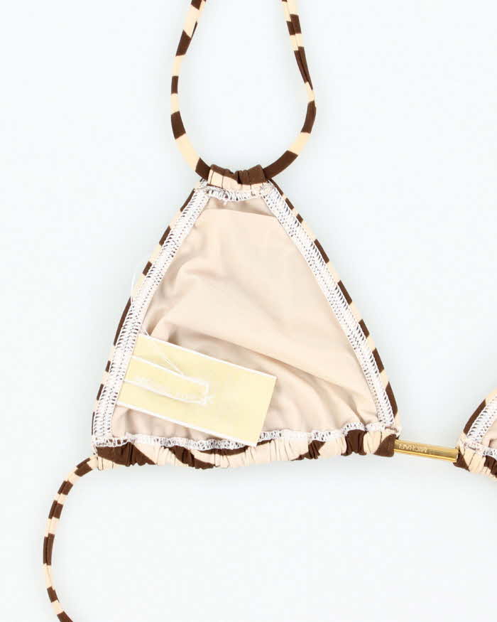 Vintage Y2k 00s Michael Kors Bikini Top - S