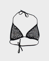 Vintage Y2k 00s Top Melon Studded Bikini Top - M