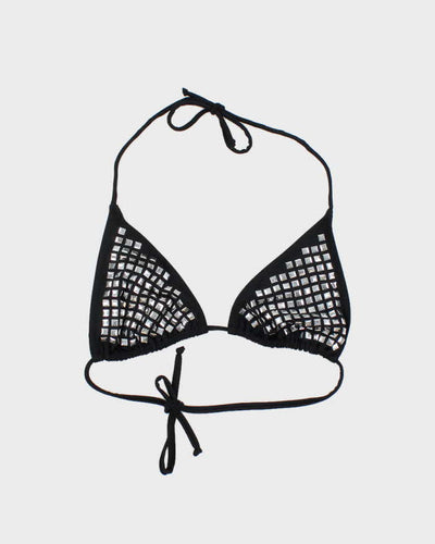 Vintage Y2k 00s Top Melon Studded Bikini Top - M