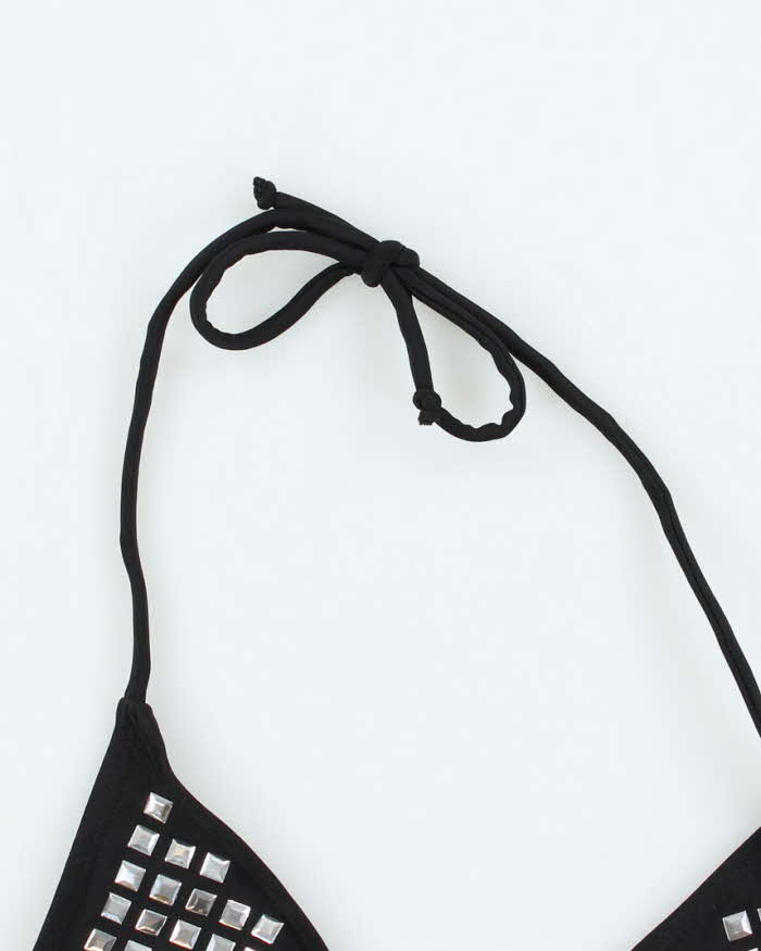 Vintage Y2k 00s Top Melon Studded Bikini Top - M