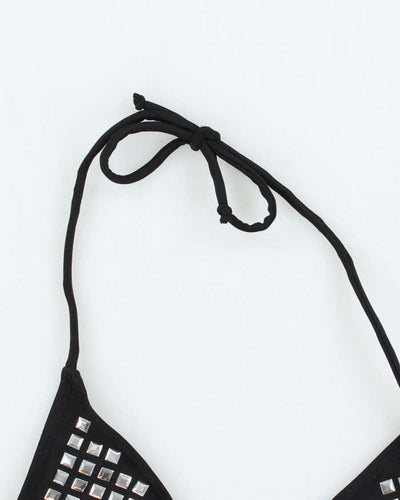 Vintage Y2k 00s Top Melon Studded Bikini Top - M
