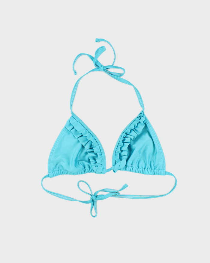 Vintage Y2k 00s Ruffle Bikini Top - M