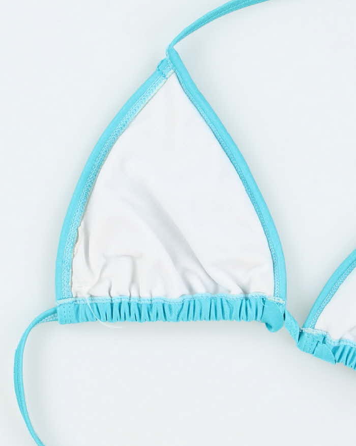 Vintage Y2k 00s Ruffle Bikini Top - M