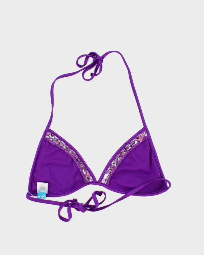 Vintage Y2k 00s Since Bikini Top - L