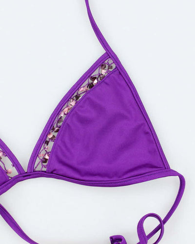 Vintage Y2k 00s Since Bikini Top - L