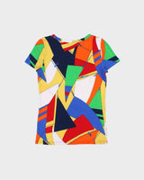 Vintage Y2K 00s Lauren Ralph Lauren Sailing Multicoloured Women's Crewneck T-Shirt - S