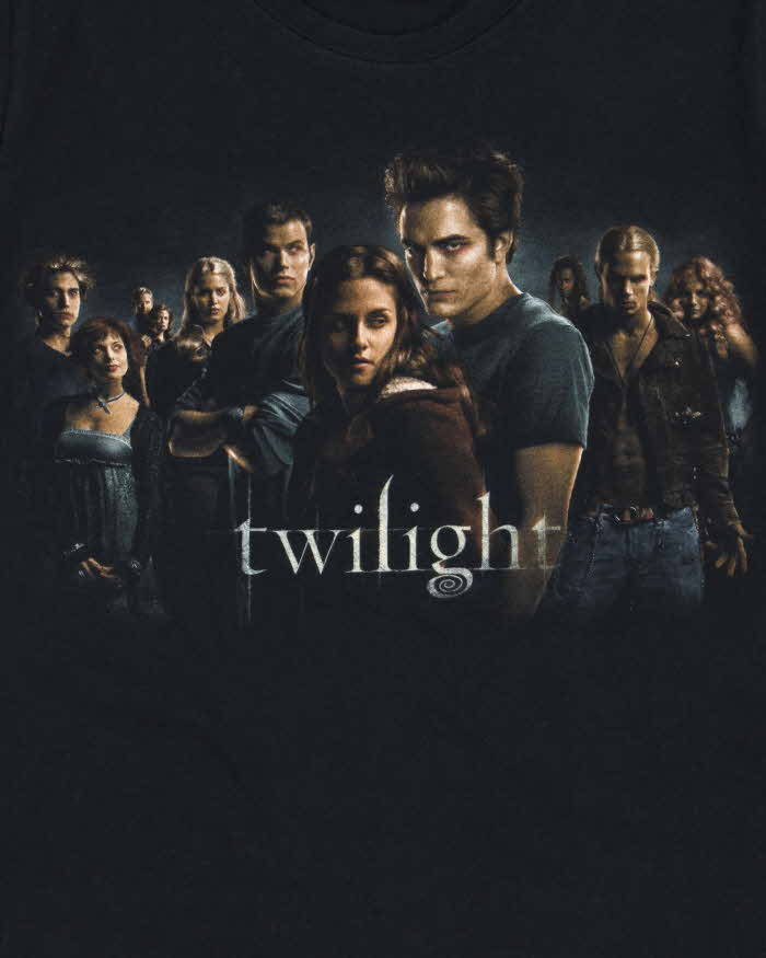 DS Vintage 2008 Twilight Movie Promo Made In USA Women's Crewneck T-Shirt - L