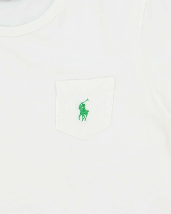 Vintage Y2K 00s Ralph Lauren Sport Women's Single Stitch Pocket T-Shirt - XL