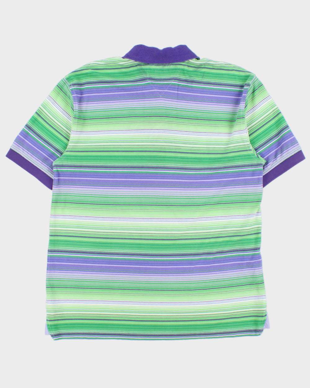 Vintage Y2K 00s Tommy Hilfiger Striped Short Sleeve Polo Shirt - L