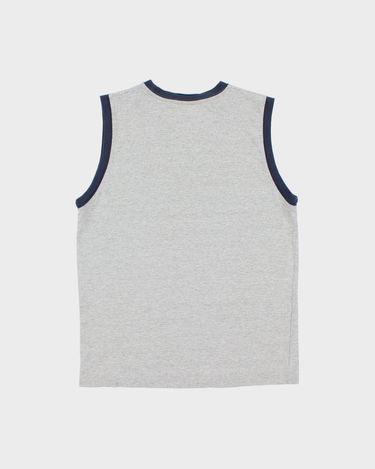 Vintage Y2K 00s Levi's Red Tab Women's Grey Marl Heavyweight Sleeveless Crewneck Vest - L