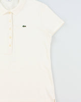 Vintage Lacoste Women's Classic Croc Short Sleeved Polo Shirt - M