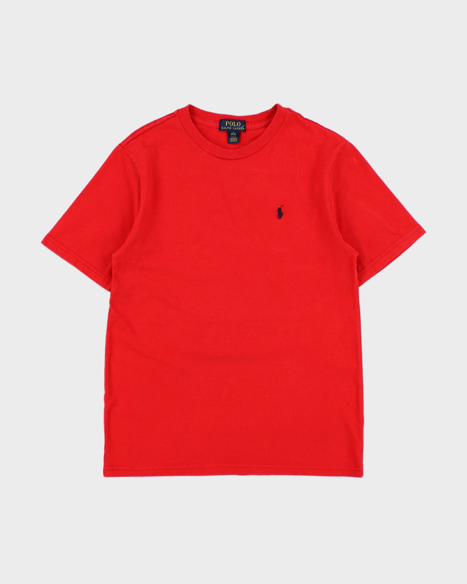 Vintage Polo Ralph Lauren Heavyweight Women's Classic Pony Crewneck T-Shirt - L