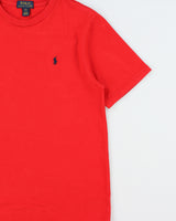 Vintage Polo Ralph Lauren Heavyweight Women's Classic Pony Crewneck T-Shirt - L