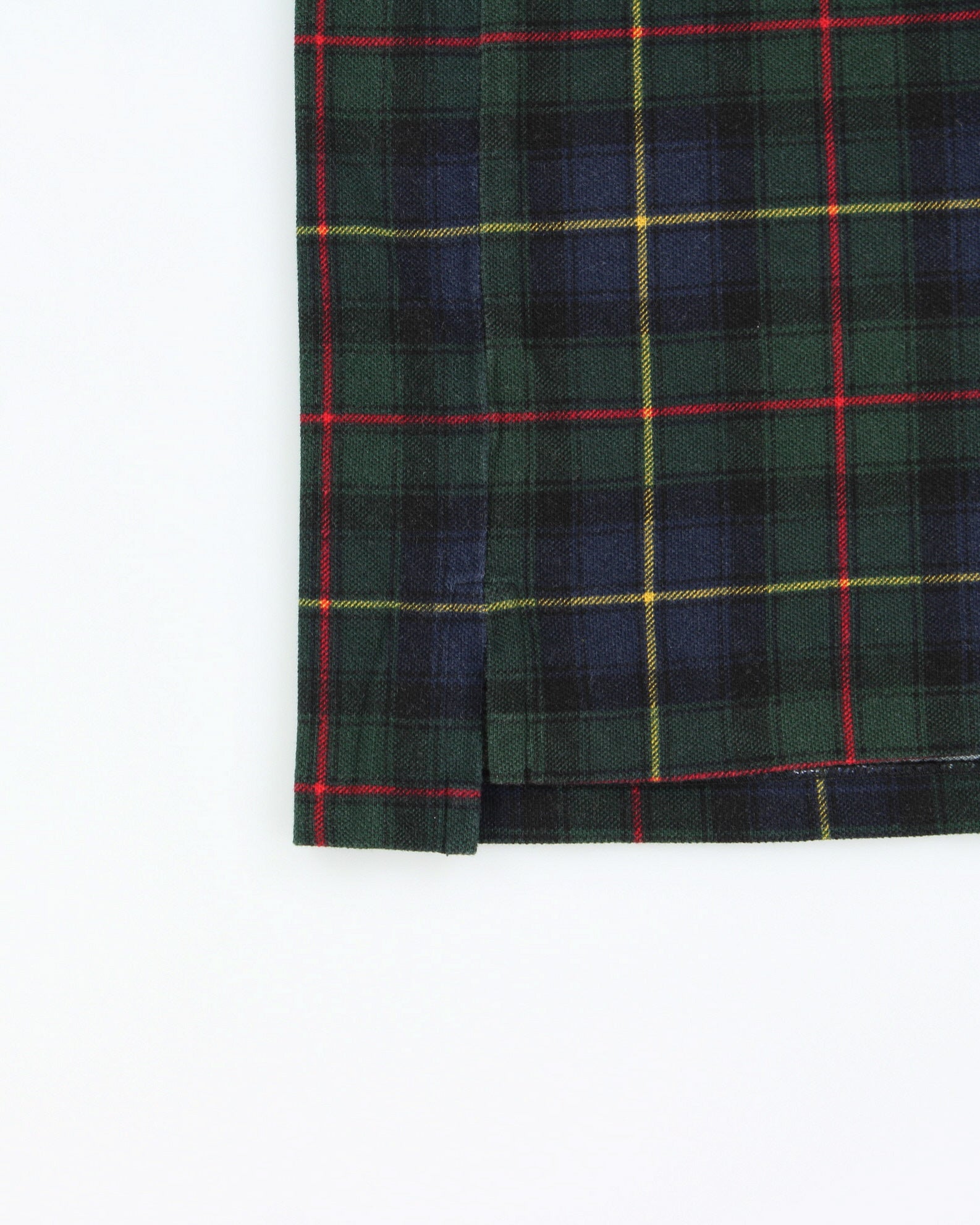Vintage Polo Ralph Lauren Blackwatch Tartan Women's Short Sleeve Polo Shirt - M