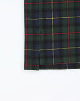 Vintage Polo Ralph Lauren Blackwatch Tartan Women's Short Sleeve Polo Shirt - M