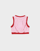 Adidas Originals Women's Rosa 'Adicolour 70s' Monogram Vest Crop Top - S