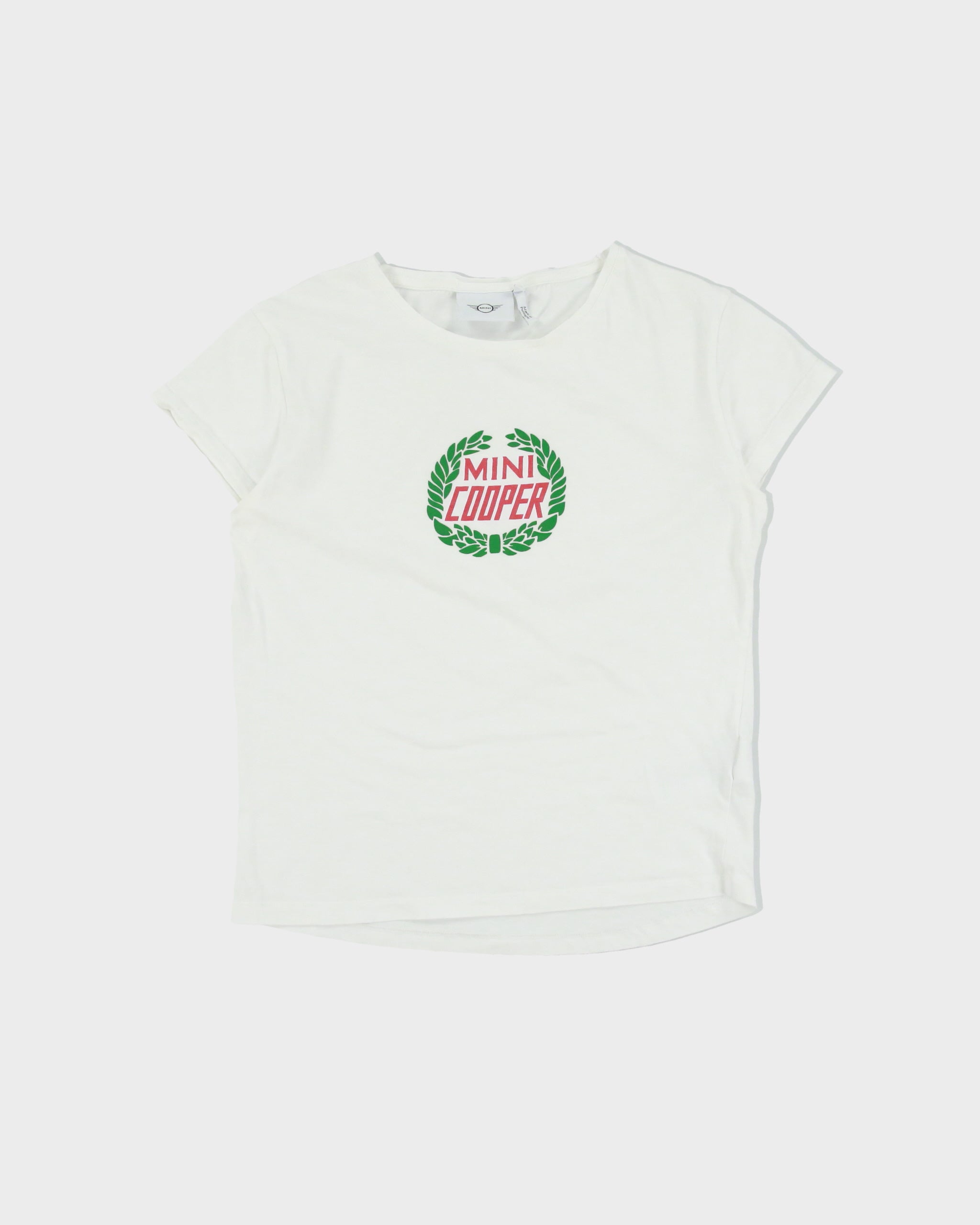 Vintage Mini Cooper Women's BMW Official Crewneck Baby T-Shirt - XS