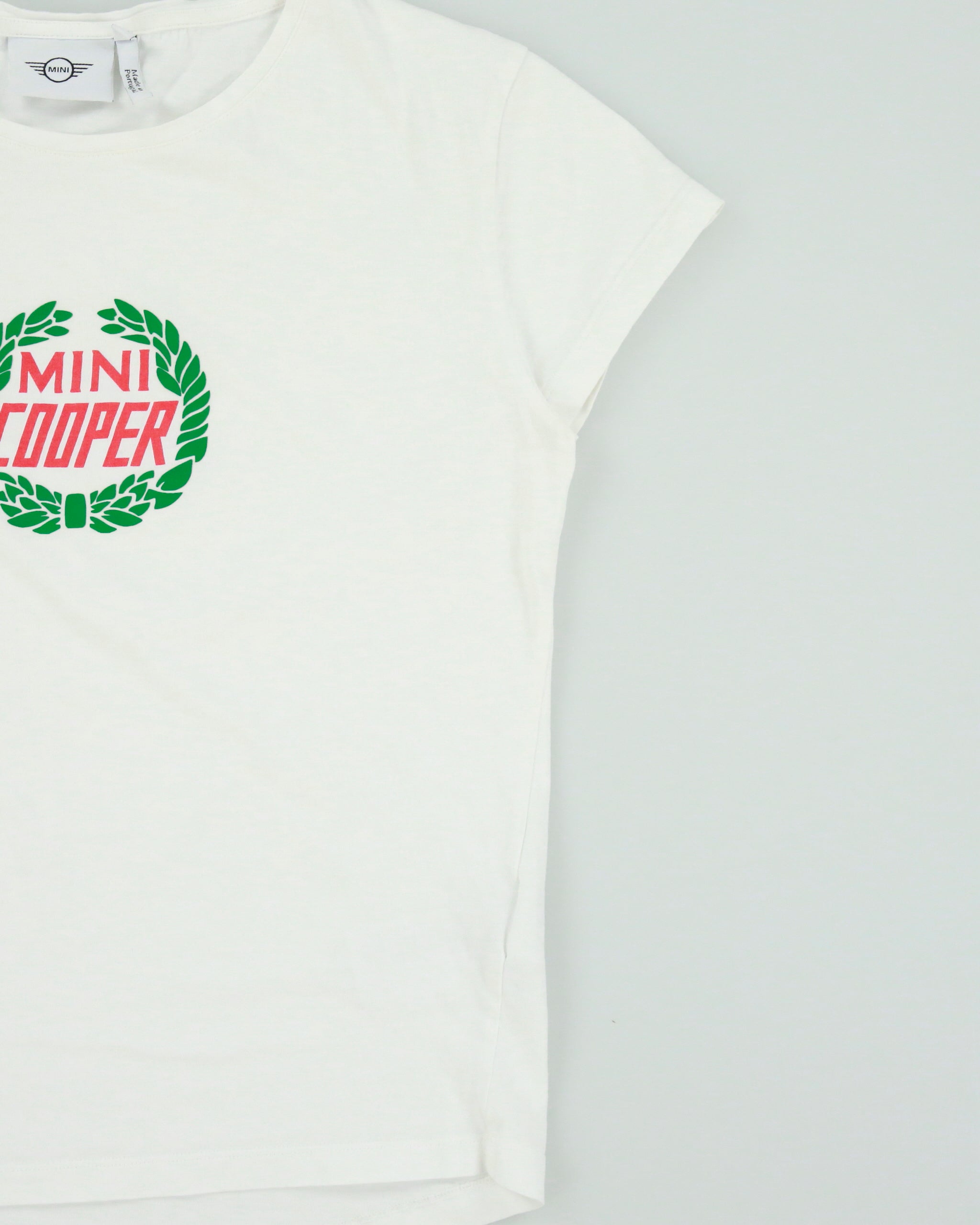 Vintage Mini Cooper Women's BMW Official Crewneck Baby T-Shirt - XS
