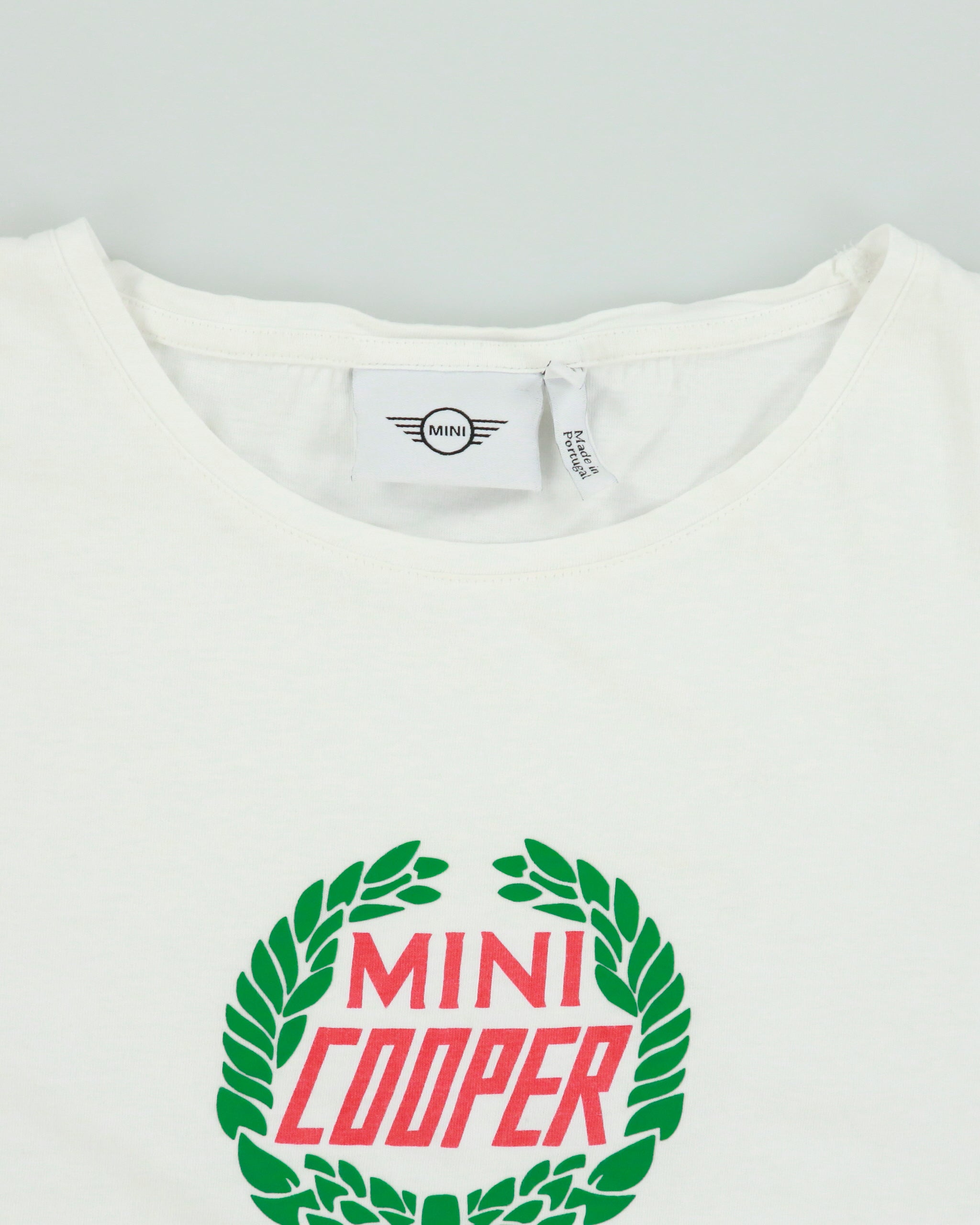 Vintage Mini Cooper Women's BMW Official Crewneck Baby T-Shirt - XS