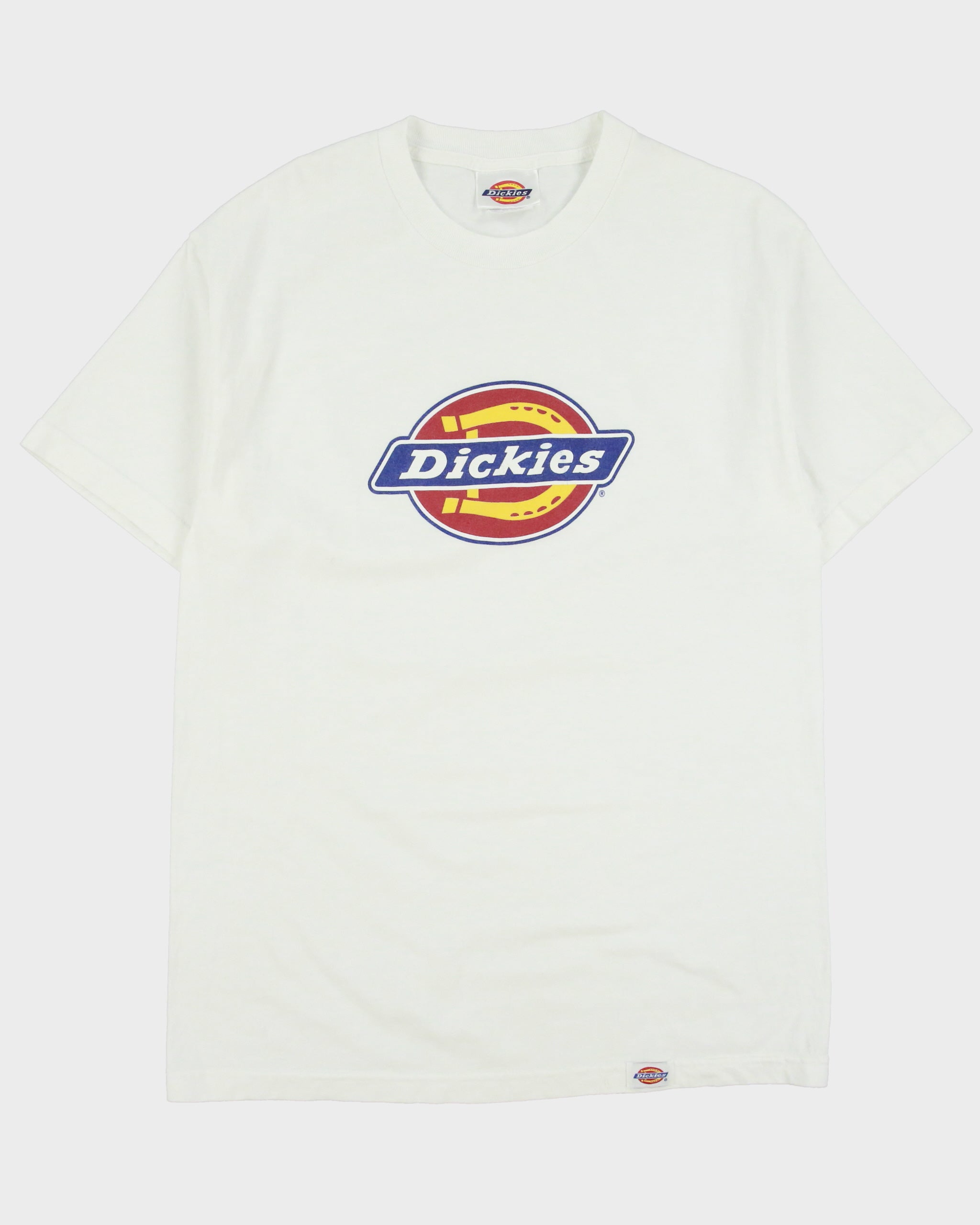 Vintage Y2K 00s Dickies Heavyweight Icon Logo Crewneck T-Shirt - L