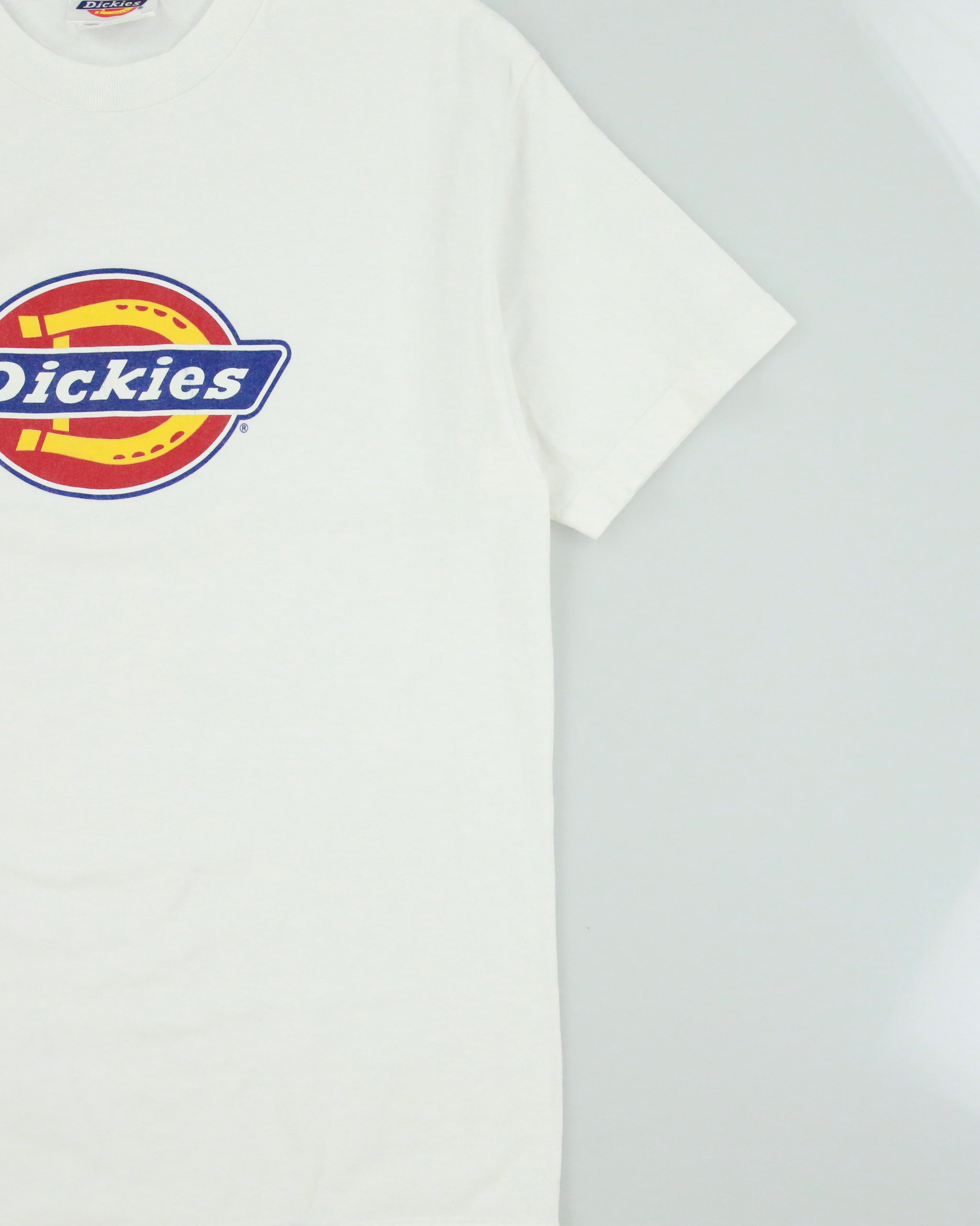 Vintage Y2K 00s Dickies Heavyweight Icon Logo Crewneck T-Shirt - L