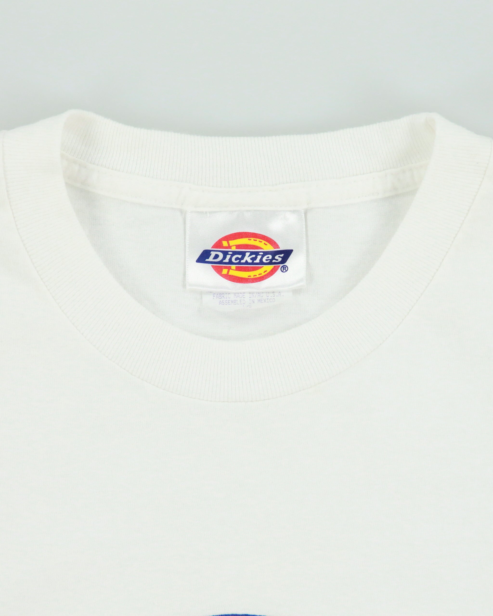 Vintage Y2K 00s Dickies Heavyweight Icon Logo Crewneck T-Shirt - L