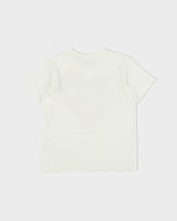 Comme des Garçons PLAY Women's Double Peeping Heart Heavyweight Single Stitch Crewneck Baby T-Shirt - M