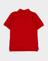 Vintage Polo Ralph Lauren Women's Big Pony Classic Fit Short Sleeve Polo Shirt - L
