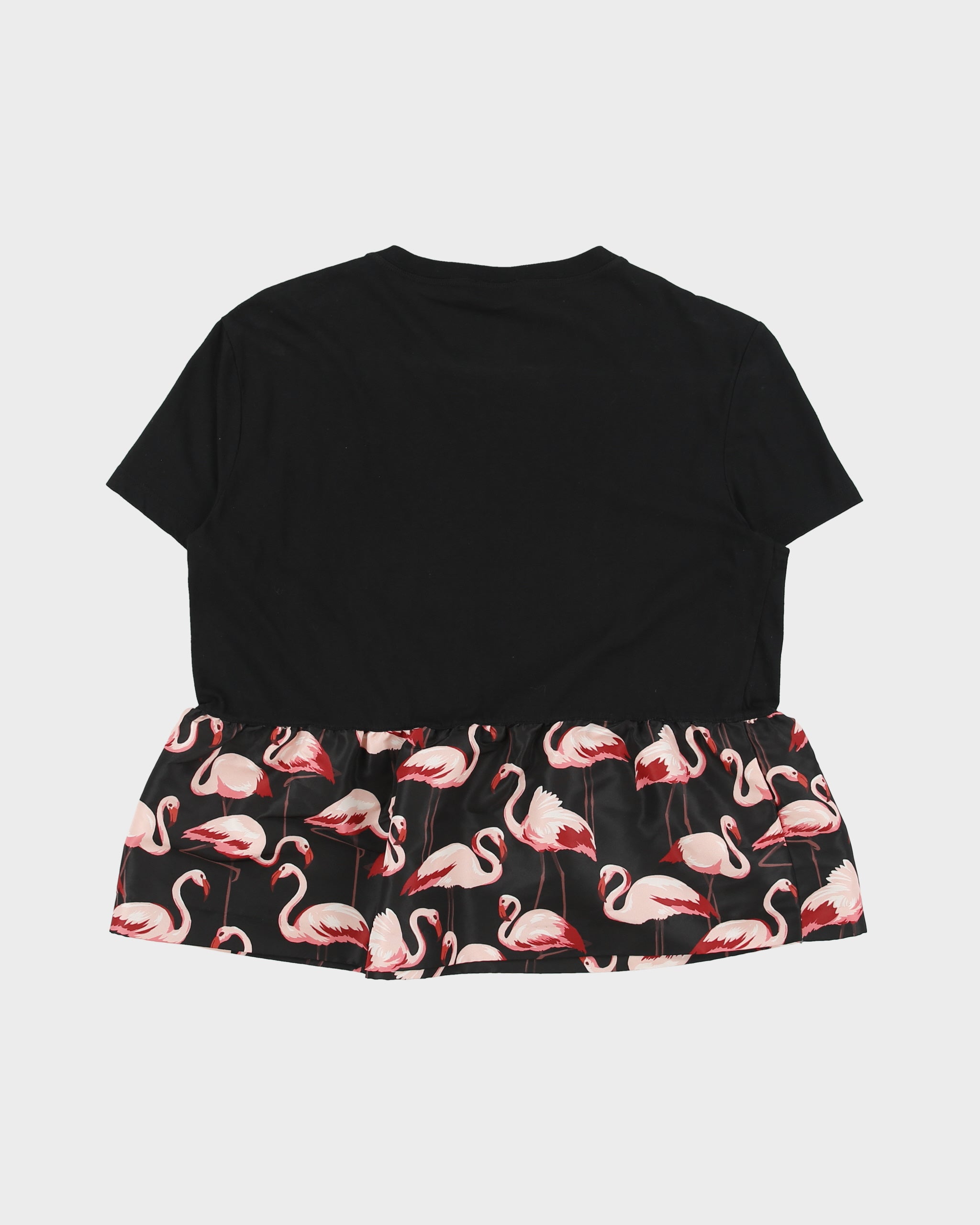 RED Valentino Women's Flamingo Frill Crewneck T-Shirt - M