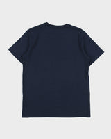 Vintage Carhartt Women's Navy Heavyweight Loose Fit Crewneck Pocket T-Shirt - M