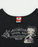Vintage Y2K 00s Betty Boop Women's Spoil Me Crewneck T-Shirt - L