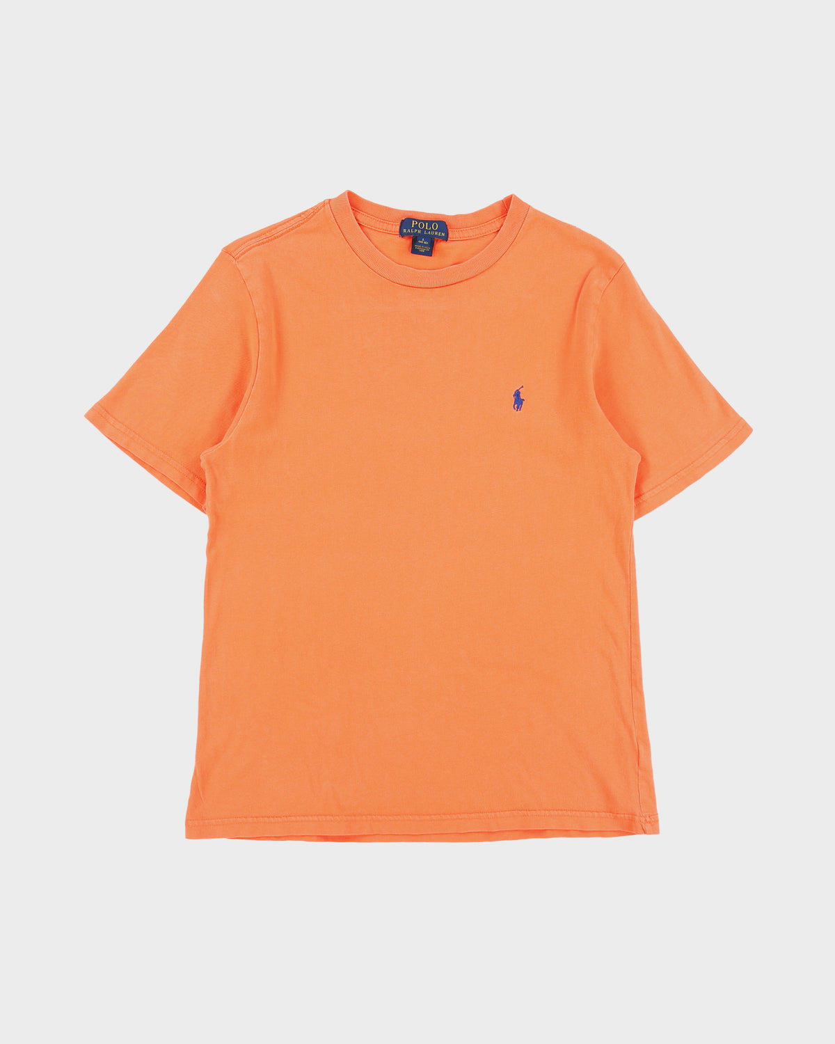 Polo Ralph Lauren Women's Coral Heavyweight Crewneck T-Shirt - L