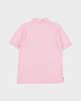 Polo Ralph Lauren Baby Pink Women's Classic Fit Short Sleeve Polo Shirt - L