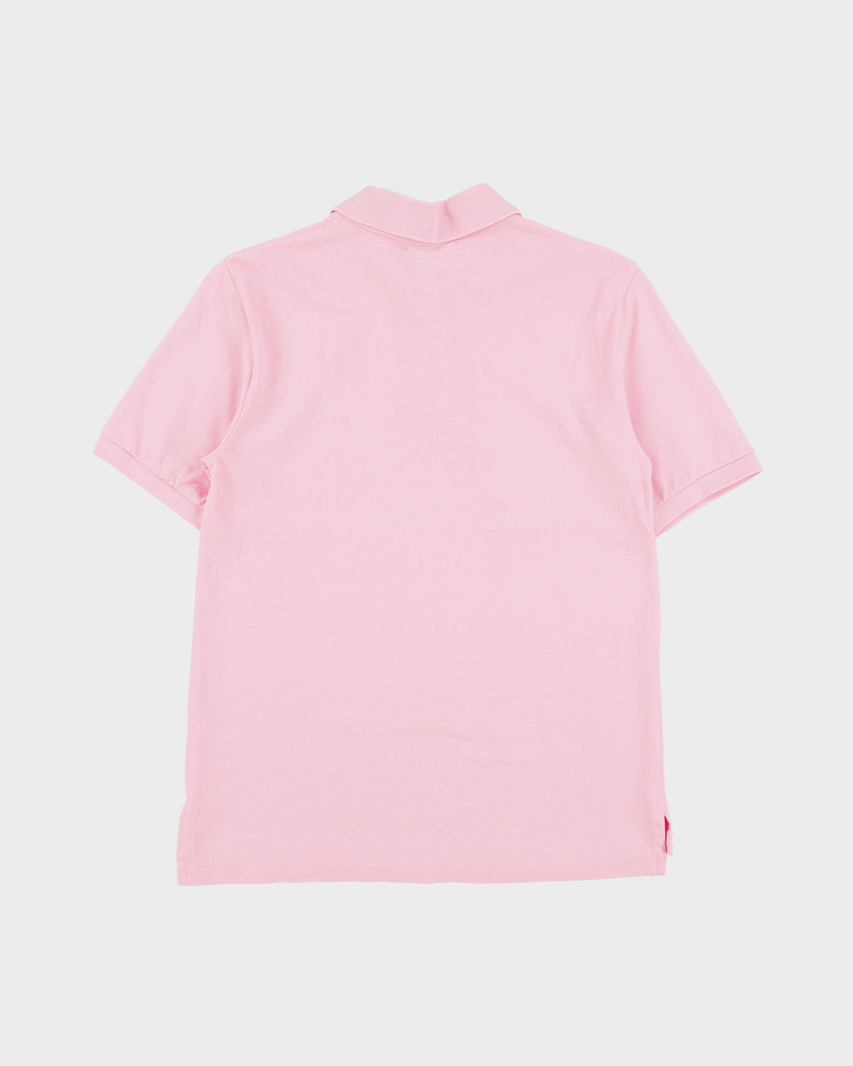 Polo Ralph Lauren Baby Pink Women's Classic Fit Short Sleeve Polo Shirt - L