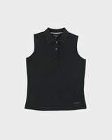 Vintage Y2K 00s Burberry Golf Women's Logo Placket Sleeveless Polo Shirt - M