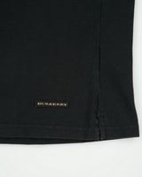 Vintage Y2K 00s Burberry Golf Women's Logo Placket Sleeveless Polo Shirt - M