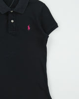 Vintage Y2K 00s Ralph Lauren Sport Women's Short Sleeve Polo Shirt - S