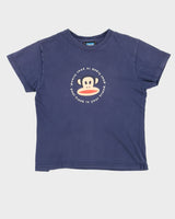 Y2K 00s Paul Frank Navy Baby Tee - M/L