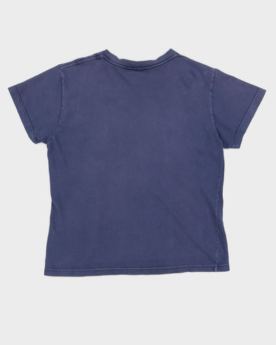 Y2K 00s Paul Frank Navy Baby Tee - M/L