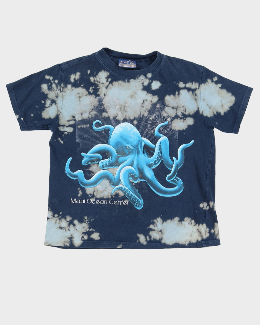 00s Maui Ocean Octopus Baby Tee - S/M