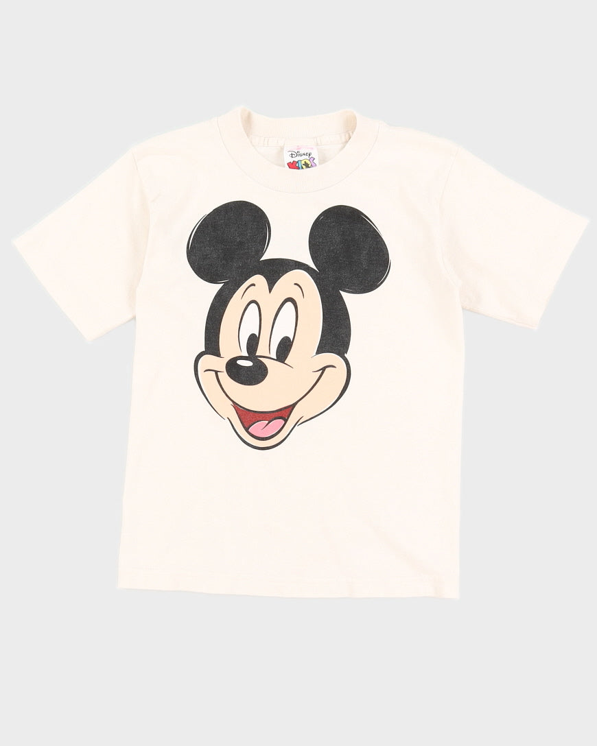Vintage 90s Mickey Mouse Baby Tee - S