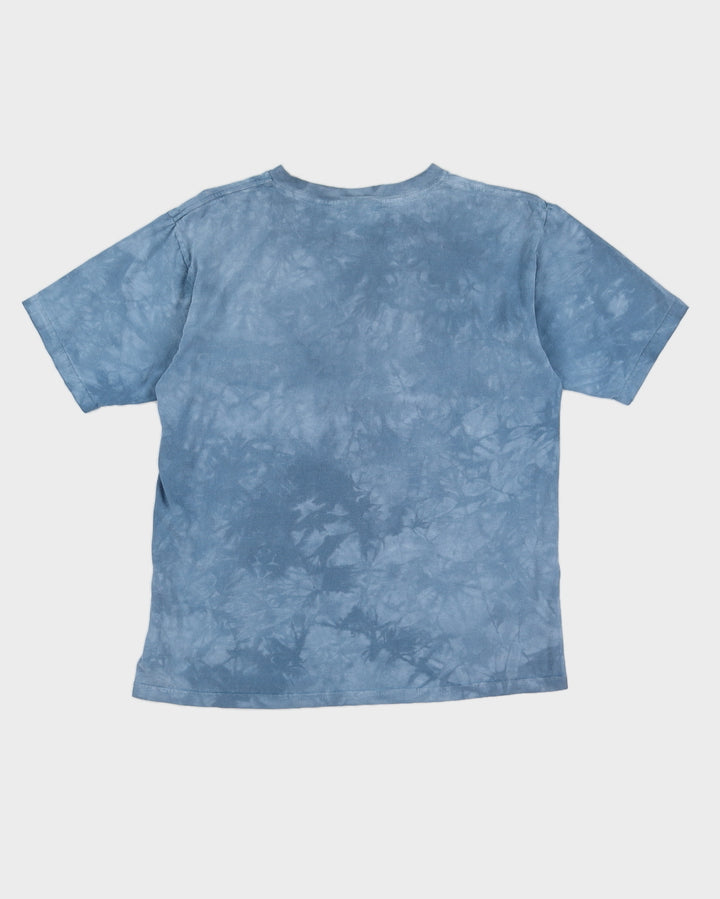 The Mountain Blue Animal Print T-Shirt - M