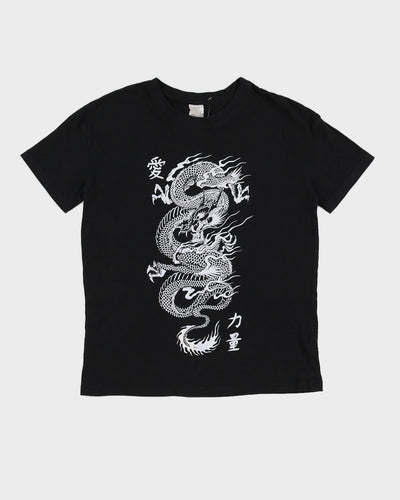 00s Dragon Print T-Shirt - S/M