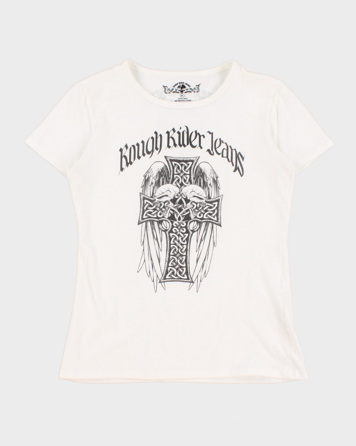 Y2K 00s Rough Rider Jeans T-Shirt - XL