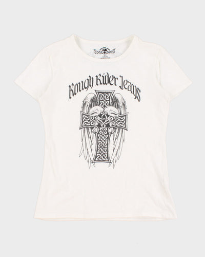 Y2K 00s Rough Rider Jeans T-Shirt - XL