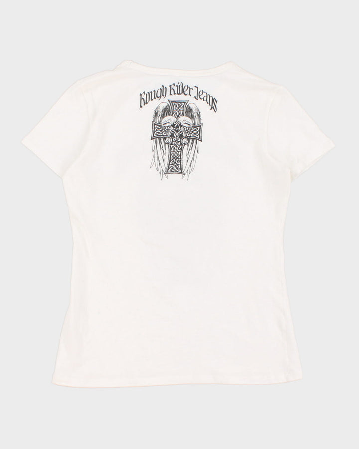 Y2K 00s Rough Rider Jeans T-Shirt - XL