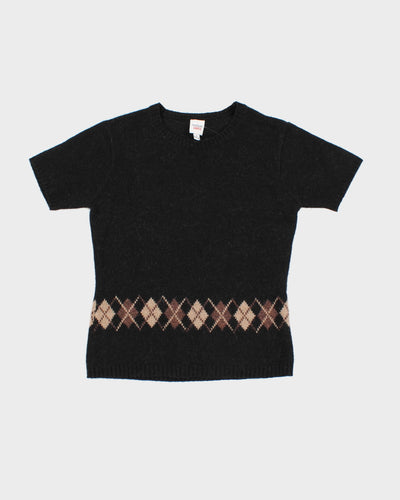 Vintage 90s Emanuel Ungaro Liberte Knit Top - S