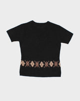 Vintage 90s Emanuel Ungaro Liberte Knit Top - S