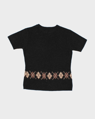 Vintage 90s Emanuel Ungaro Liberte Knit Top - S