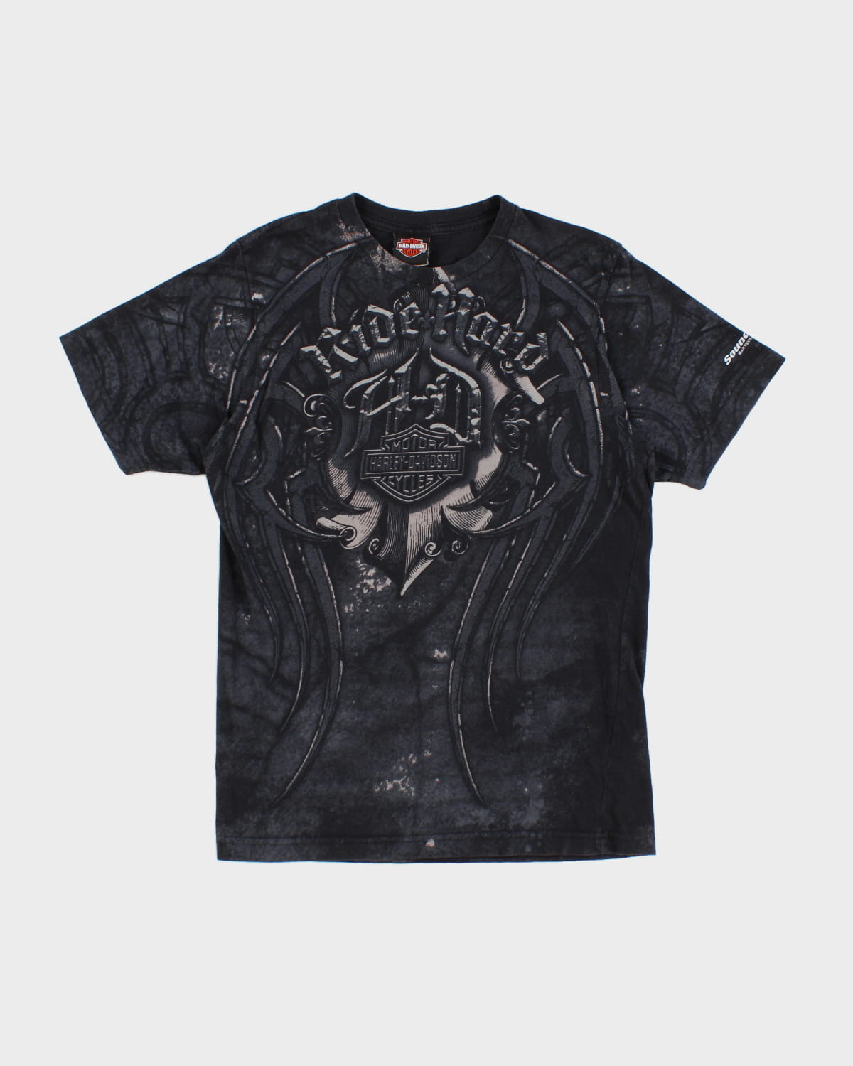 Harley D All Over Print Tee - M